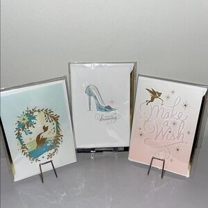 High Quality Hallmark Disney greeting cards (set of 3)